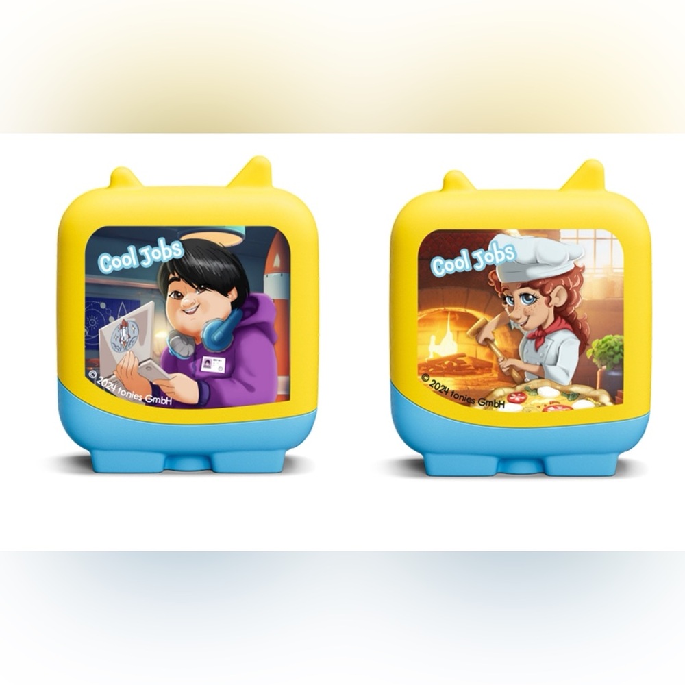 Tonies Clever Cool Jobs Audio Pack learning &‎ discovery set contains 2 tonies